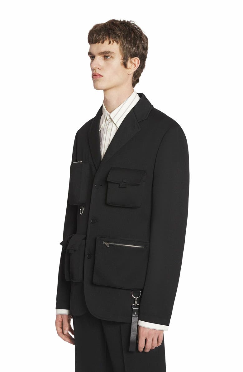 Lanvin UTILITY STYLE JACKET, Main, color, 