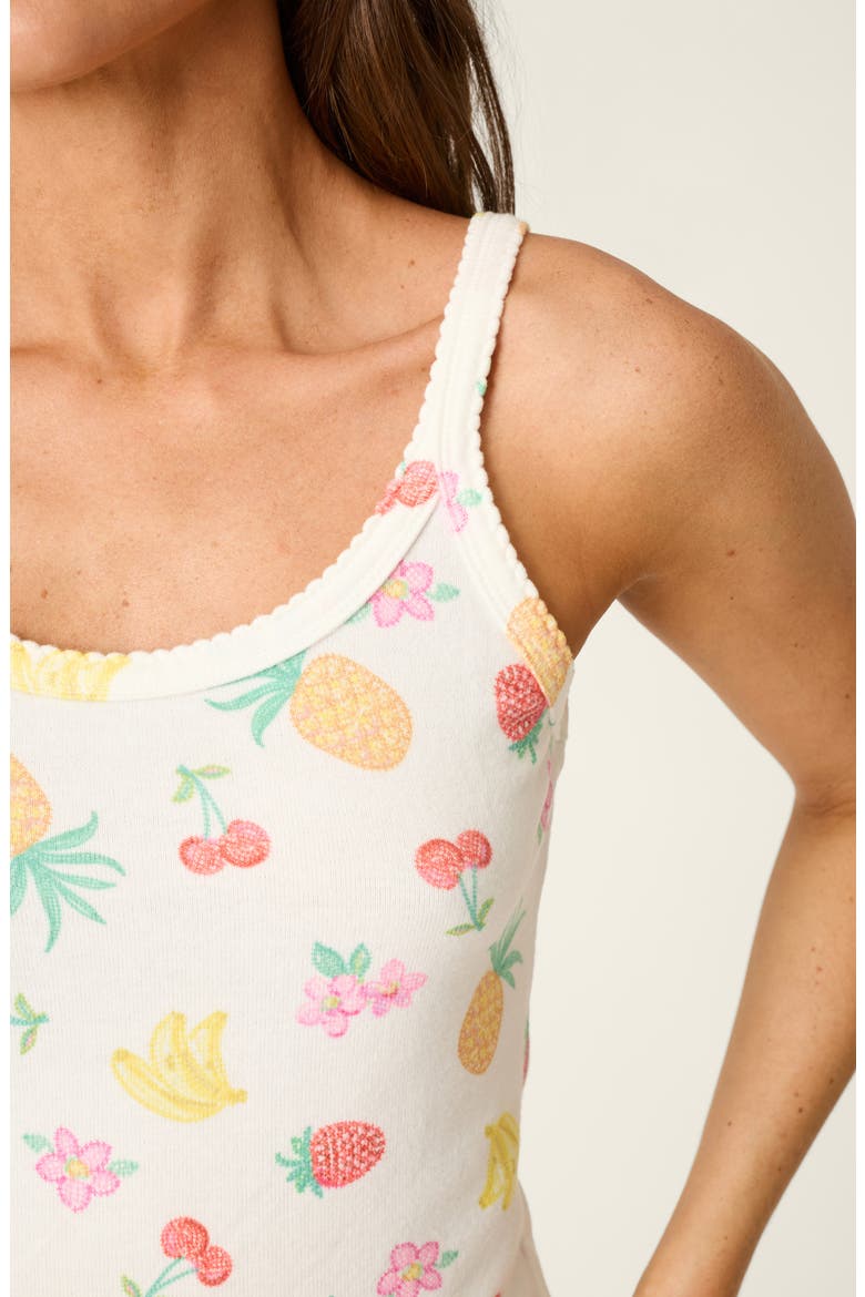 Viva La Vida Jersey Camisole, Alternate, color, IVORY