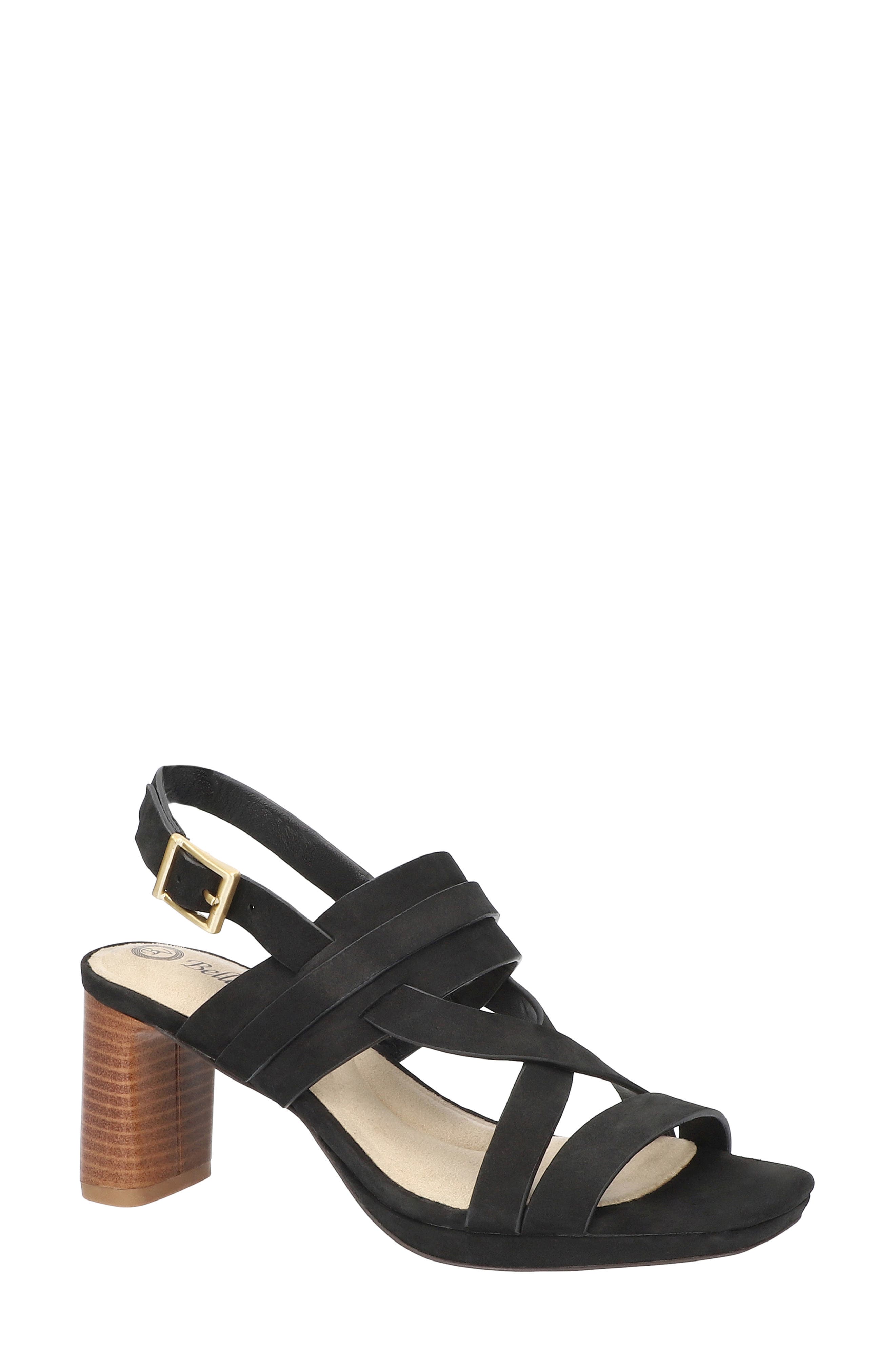 Bella Vita Desoto Slingback Sandal, Main, color, Black Leather
