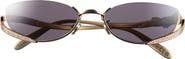 DIOR Bow B1U Oval Sunglasses
