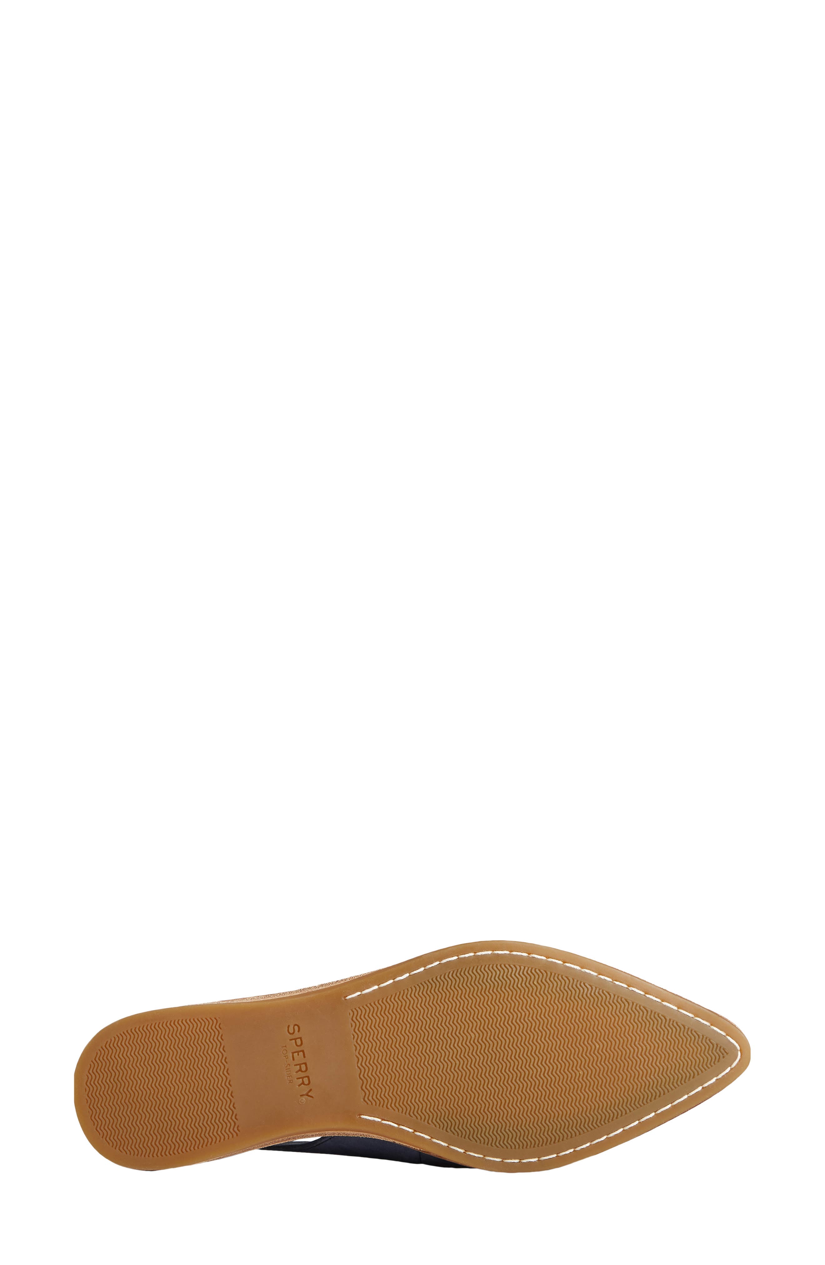 Saybrook Slingback Flat, Alternate, color, NAVY