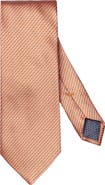 Eton Microdot Silk & Cotton Tie