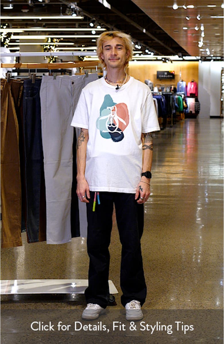 Watercolor Pete Graphic T-Shirt, sales video thumbnail