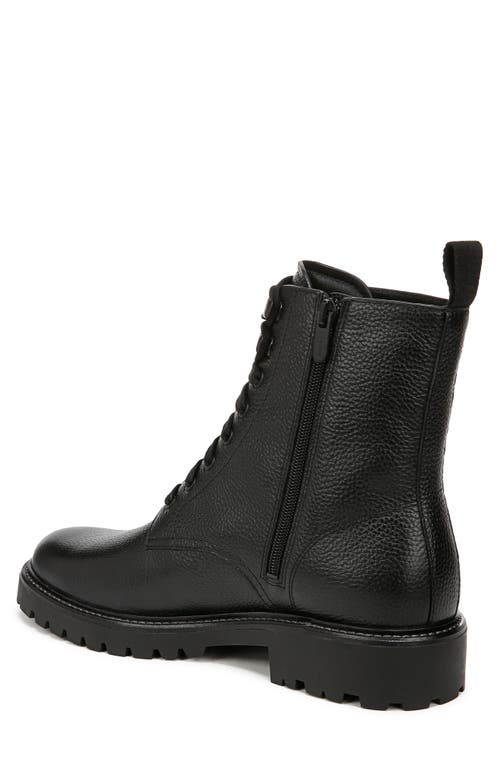 Vince Dominic Plain Toe Boot In Black
