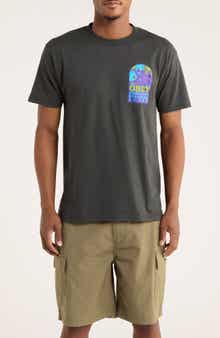 Obey Worldwide Sound Graphic T-Shirt