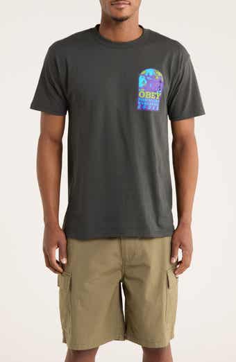 Obey Worldwide Sound Graphic T-Shirt