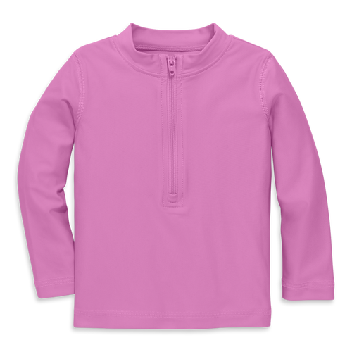 Shop Primary Baby Rash Guard In Bright Lilac