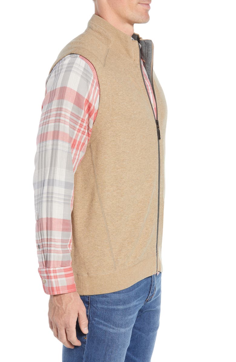 Tommy Bahama Flip Side Reversible Zip Vest, Alternate, color,