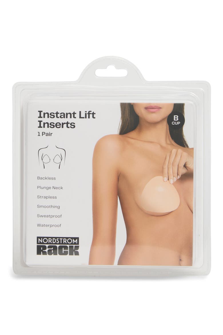 Instant Lift Insert Pasties, Main, color, BLACK