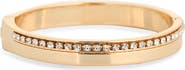NORDSTROM RACK Cubic Zirconia Edge Bangle Bracelet