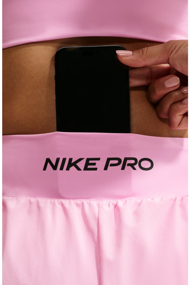 Dri-FIT Performance Shorts, Alternate, color, PINK RISE/ BLACK