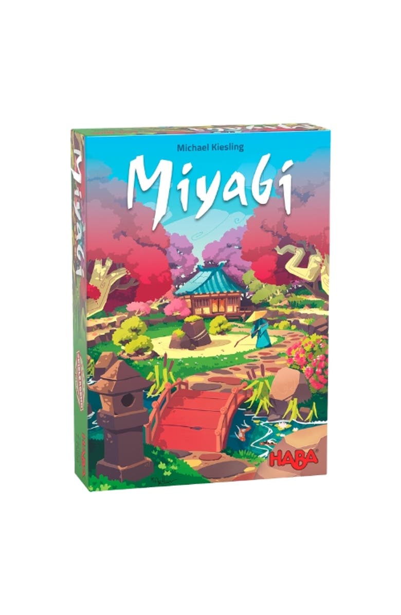 HABA Miyabi - Award-Winning Strategy Board Game for Kids 8+, Tile Placement Puzzle Game with a Japanese Garden Growing Theme, Made in Germany, Main, color, Multi