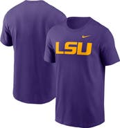 Nike Men's Nike Purple LSU Tigers Primetime Evergreen Logo T-Shirt