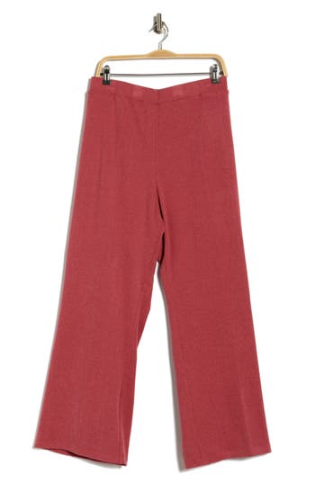 Ruby Rd. Ruby Rd Heathered Pants In Red