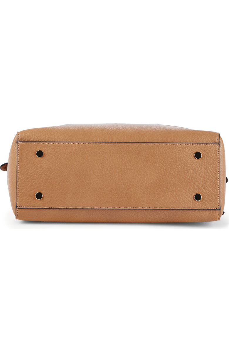 Sole Society Nera Faux Leather Satchel, Alternate, color,