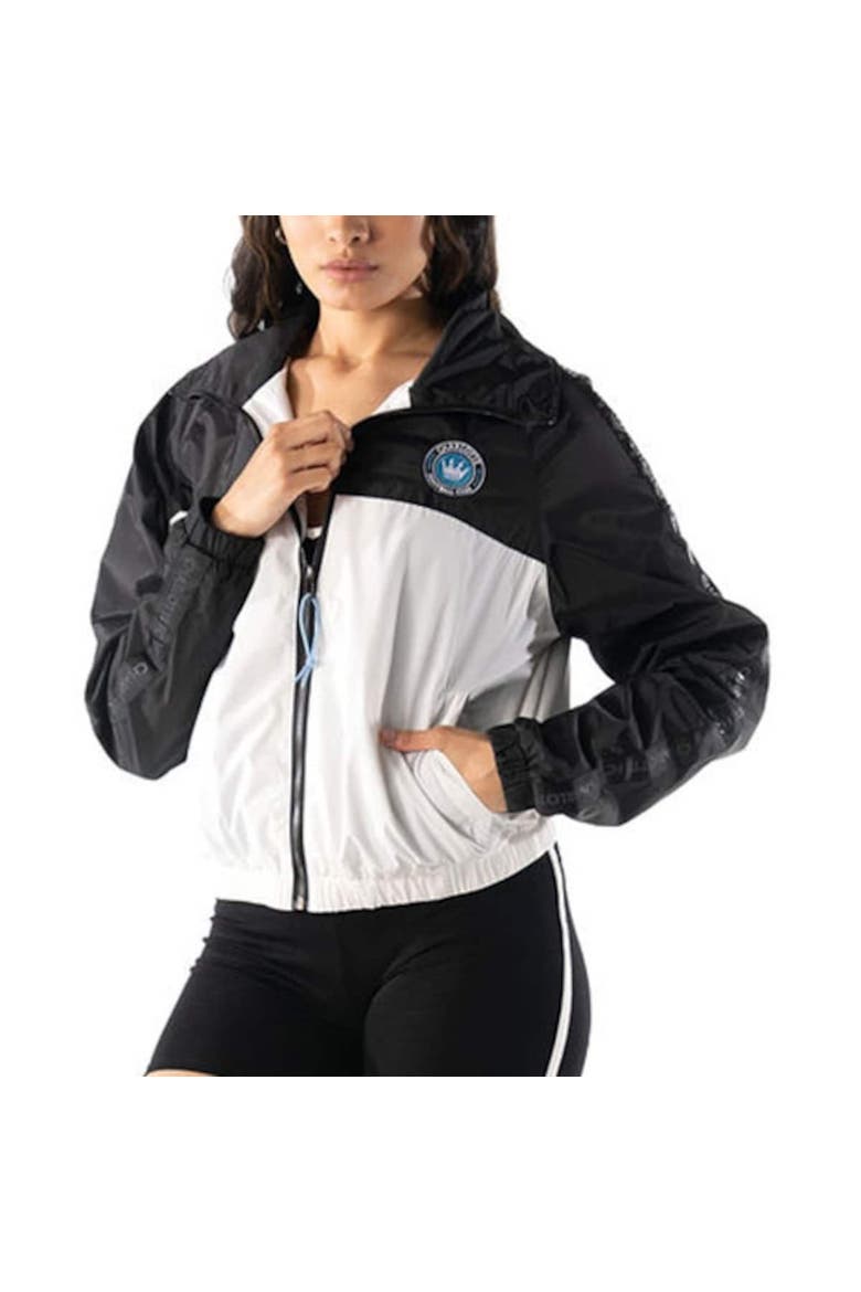 Women's The Wild Collective Black Charlotte FC Anthem Full-Zip Jacket, Alternate, color, Black