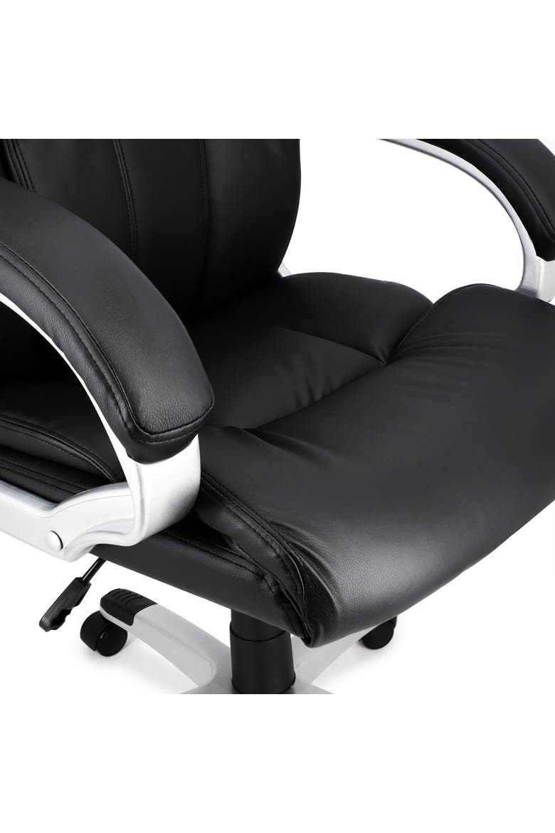 High Back Adjustable Office Chair, Alternate, color, Black