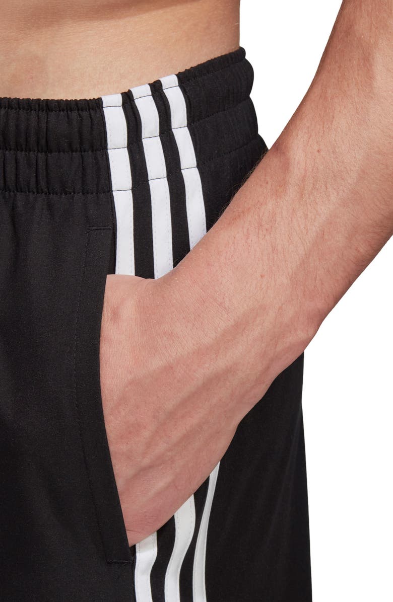 adidas Originals 3-Stripes Swim Trunks, Alternate, color,