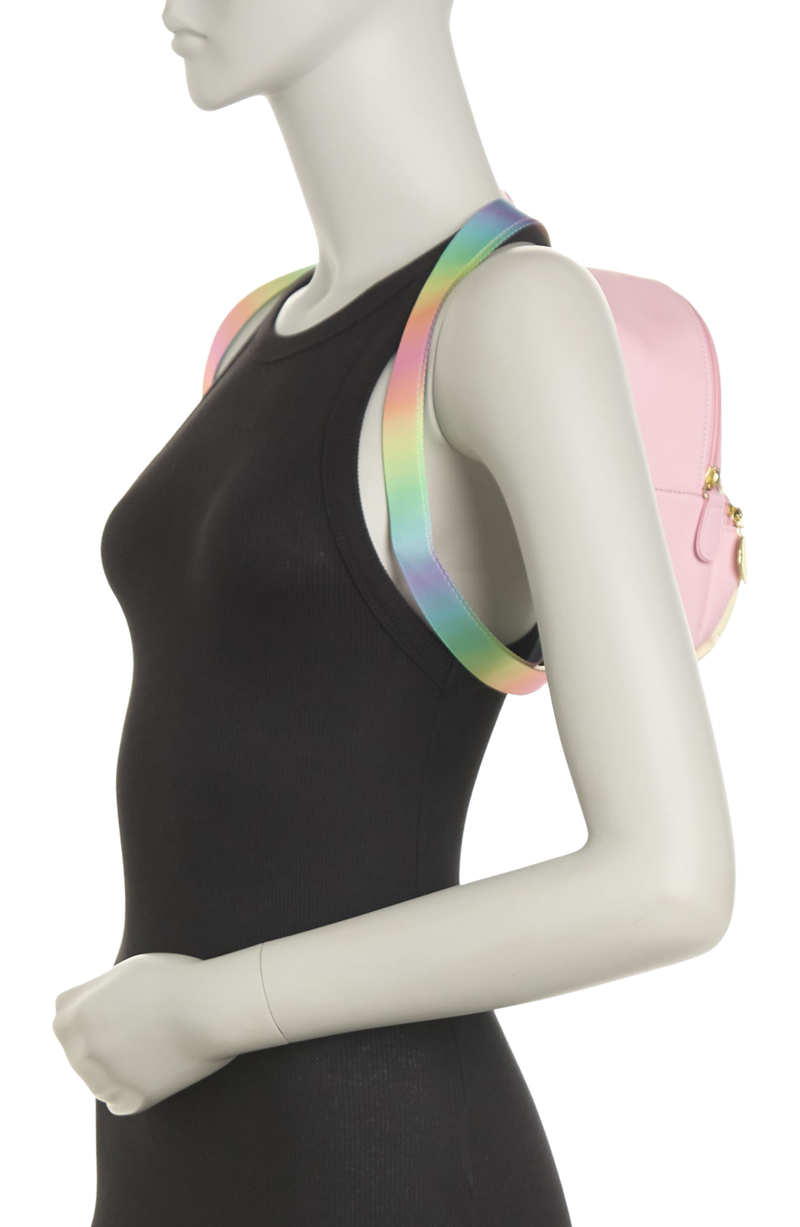 Luv Betsey by Betsey Johnson Patent Small Backpack, Alternate, color, 