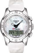 Tissot T-Touch II Leather Watch, 43.3mm