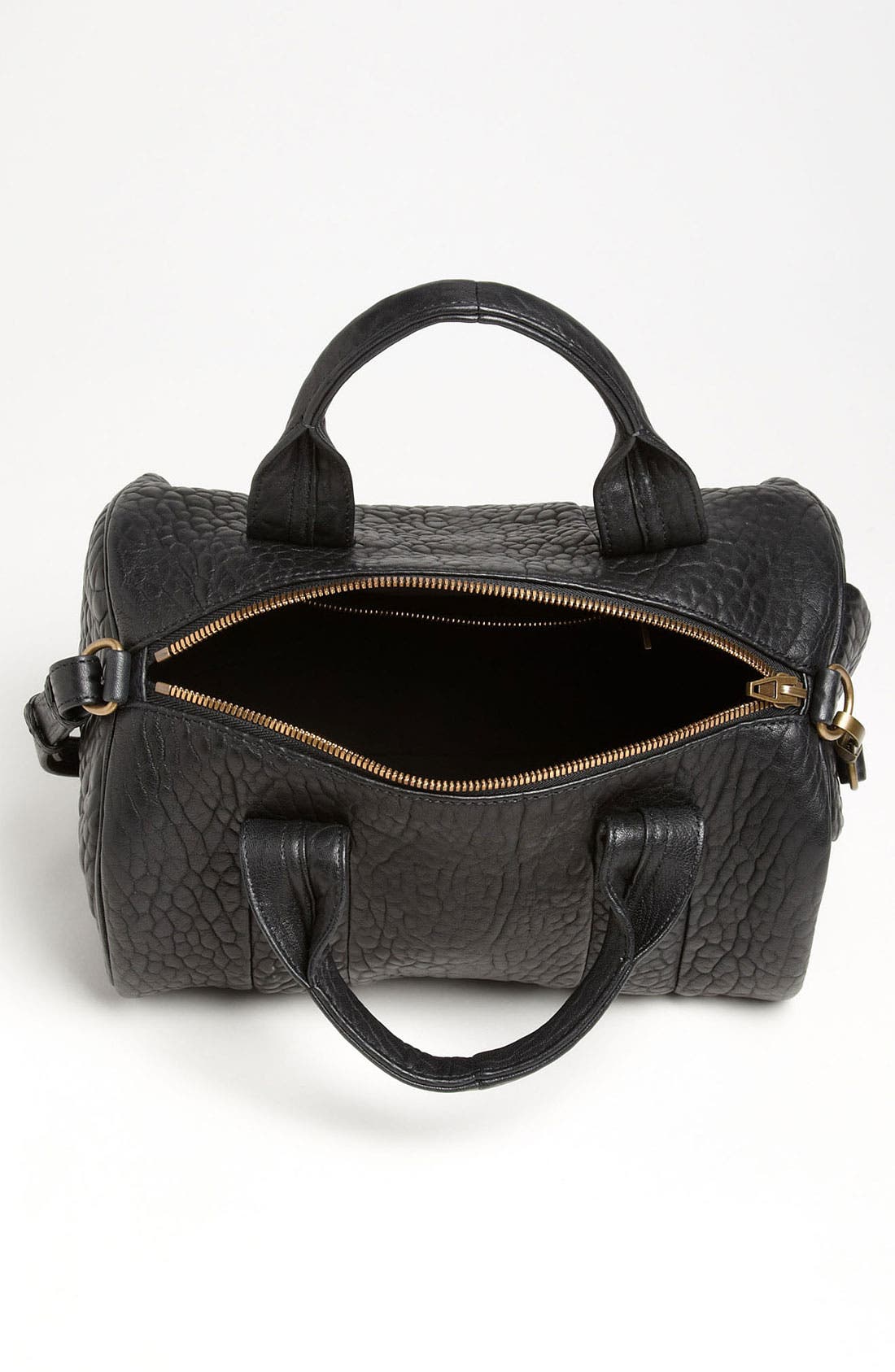 Alexander Wang 'Rocco - Antique Brass' Leather Satchel, Alternate, color, 