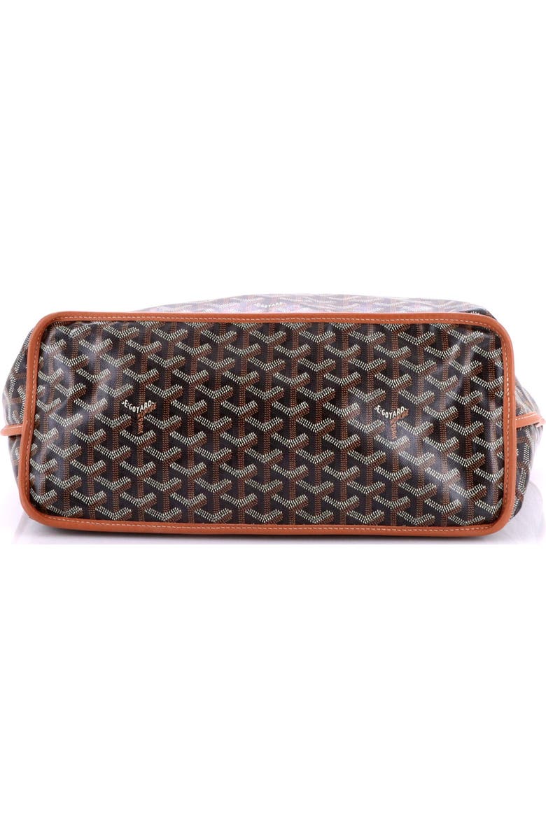 Pre-Owned Goyard Anjou Reversible Tote Coated Canvas PM, Alternate, color, Brown
