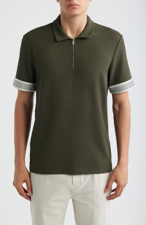 Bruno Quarter Zip Polo
