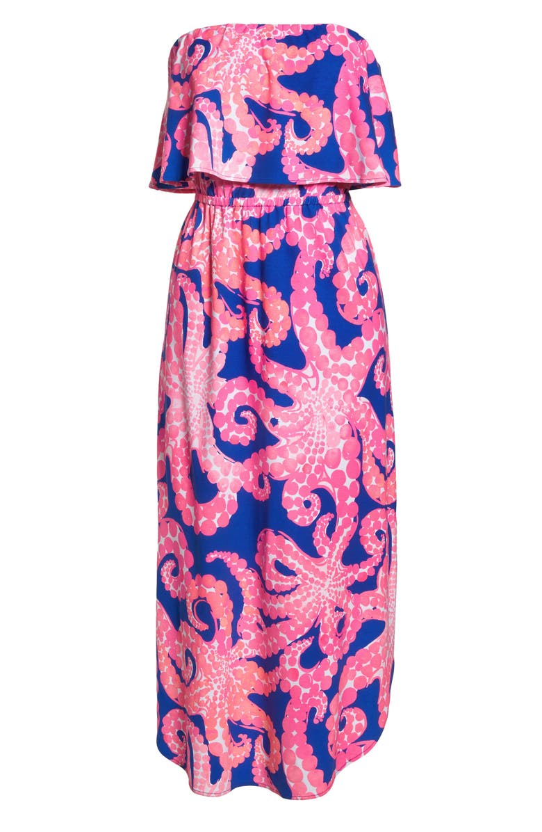 Lilly Pulitzer<sup>®</sup> Meridian Strapless Midi Dress, Alternate, color,