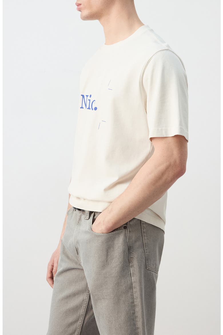 x Fantastic Man Nice Graphic T-Shirt, Alternate, color, OFF WHITE