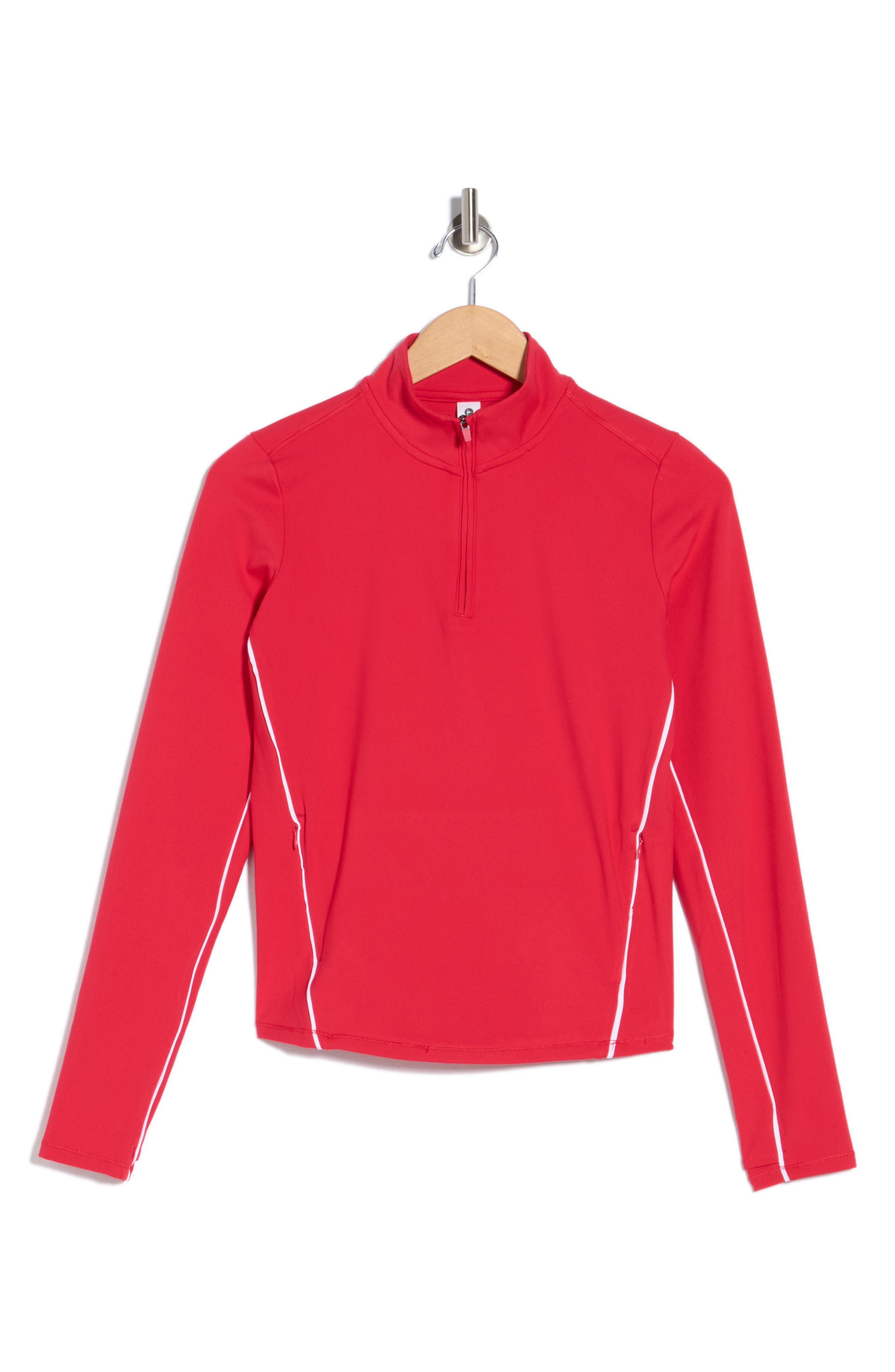 90 DEGREE BY REFLEX Tennis Interlock Half Zip Pullover (Women ...