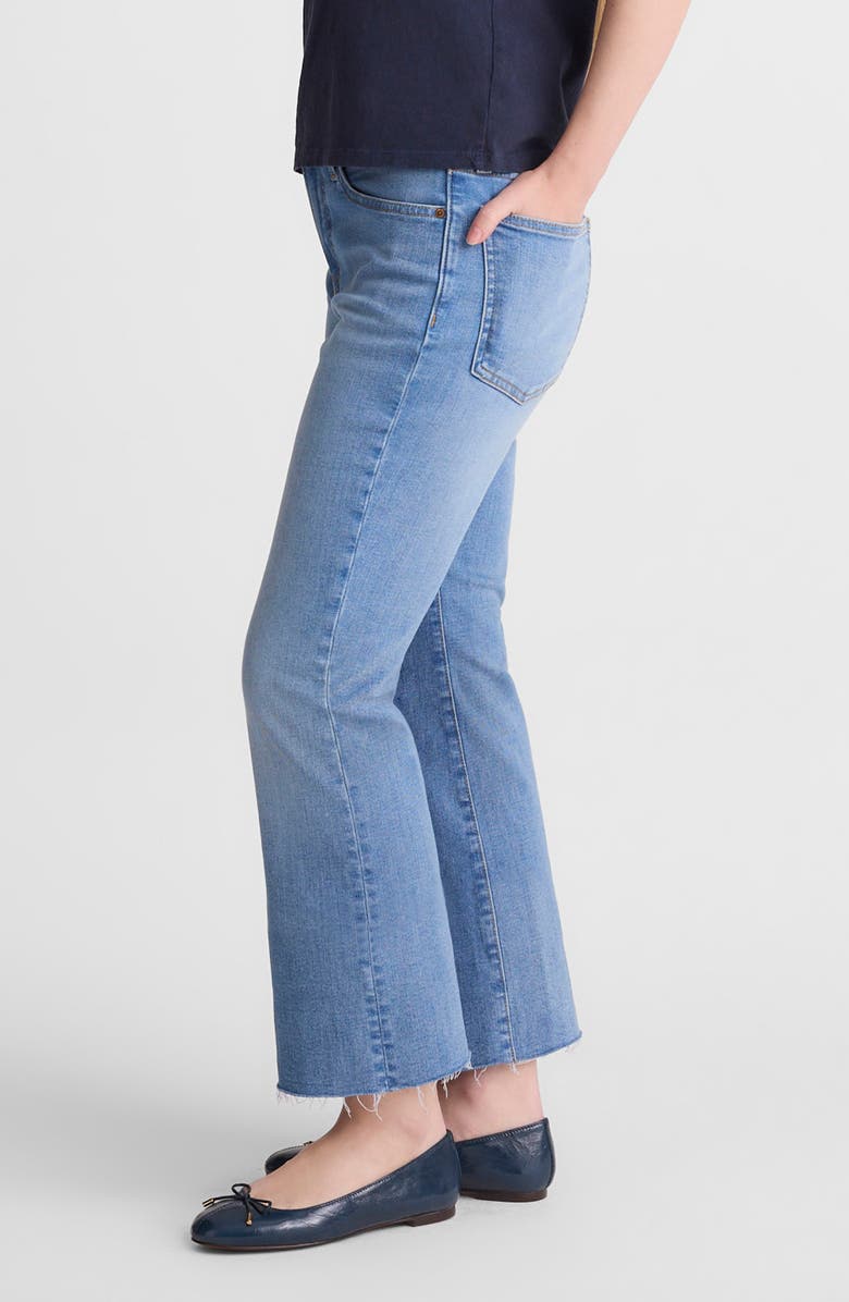 Madewell The Crop Flare Jeans, Alternate, color, Coastal Blue Wash
