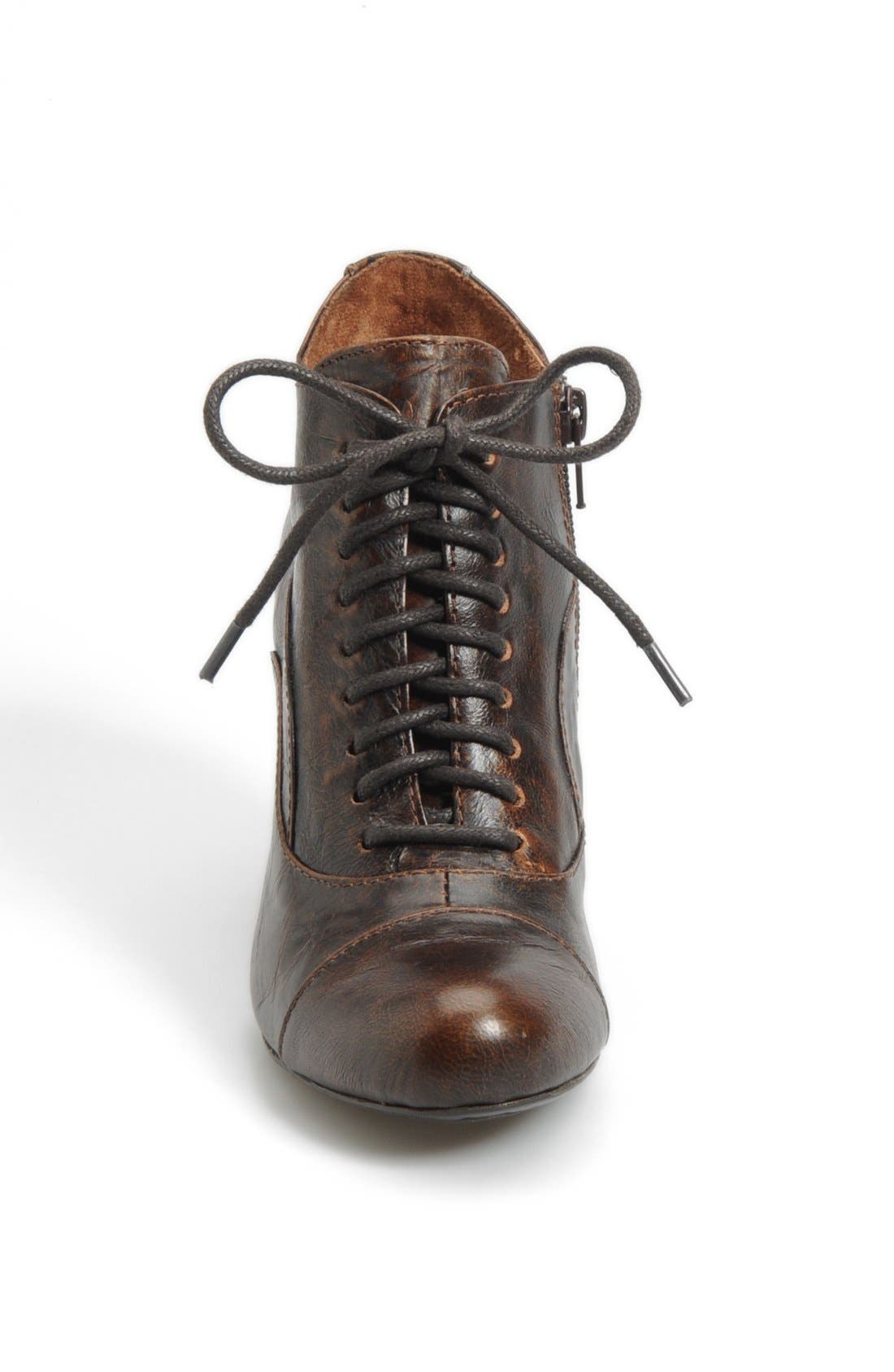'Merryn' Bootie, Alternate, color, GINGER BURNISH BRUSH OFF