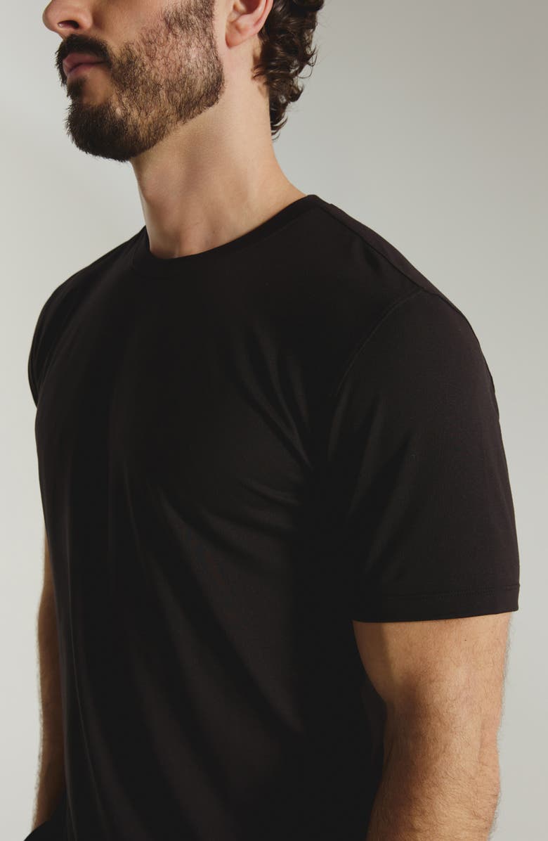 7 Diamonds Core Crewneck T-Shirt, Alternate, color, Black