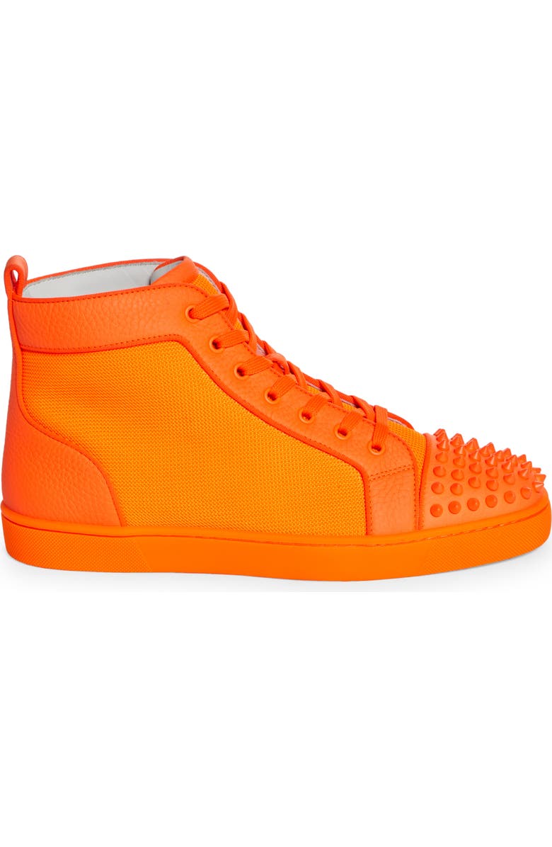 Christian Louboutin Lou Spikes Orlato High Top Sneaker, Alternate, color,