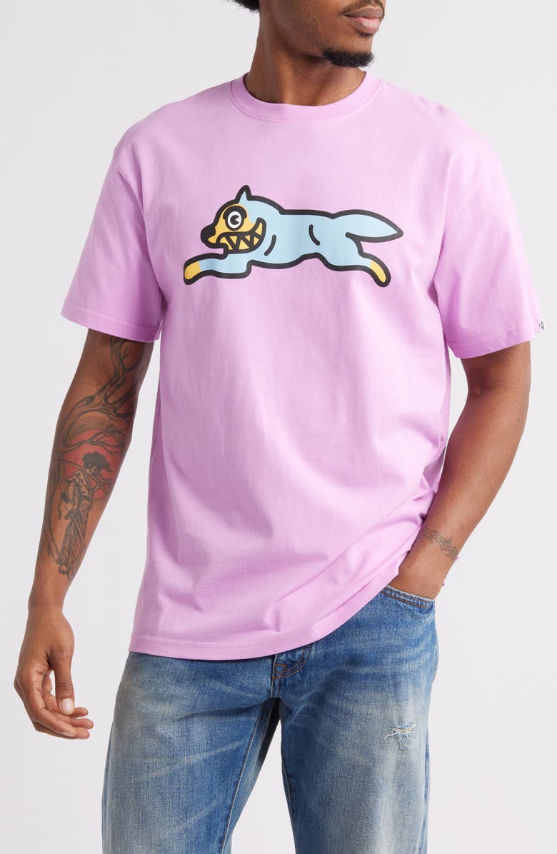 ICECREAM Running Dog Graphic T-Shirt, Main, color, Orchid