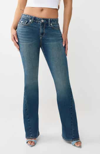 True Religion Joey Big T Flap Pocket Flare Leg Jeans