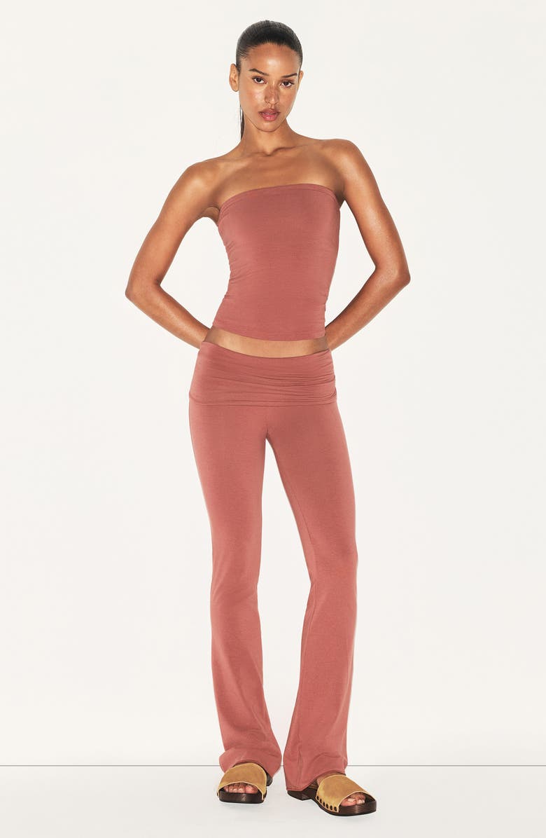 Stretch Cotton Jersey Tube Top