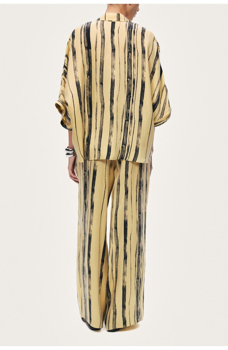 Nocturne Striped Wide-Leg Pants, Alternate, color, Multi-Colored