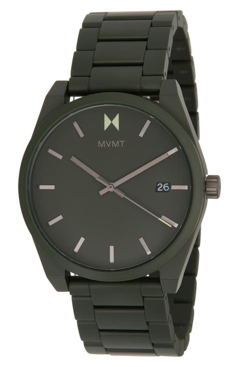 Element Ceramic Quartz Bracelet Watch, 43mm