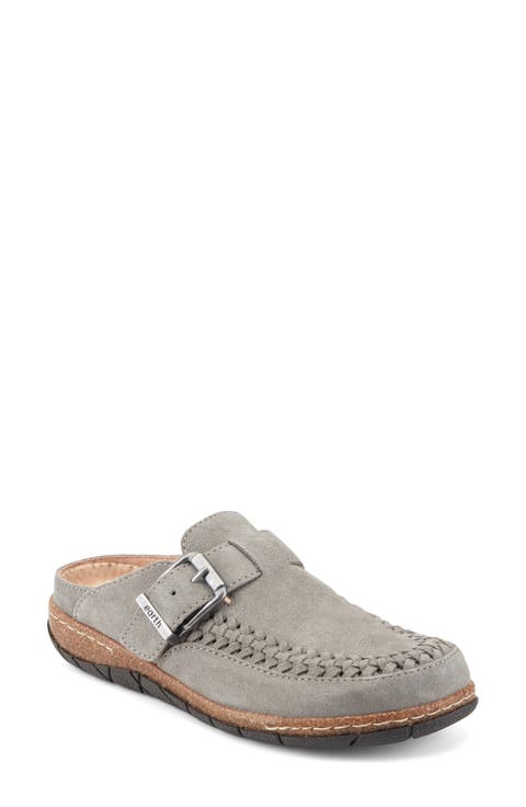 Eileen Suede Clog