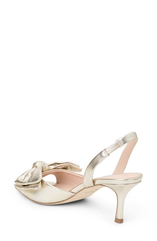 Shop Jack Rogers Eloise Slingback Sandal In Jacks Platinum