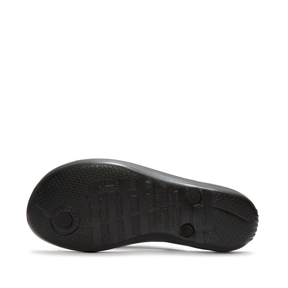 FitFlop X Keith Haring Iqushion Button Flip-Flops, Alternate, color, Black