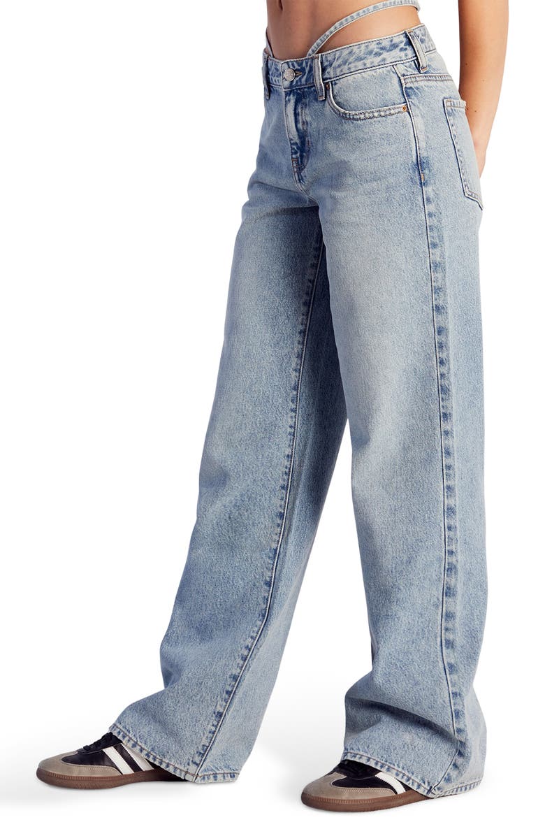 PacSun Casey Low Rise Baggy Jeans, Alternate, color, Medium Indigo