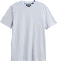 BOSS Tesar Tipped Textured Cotton & Silk T-Shirt