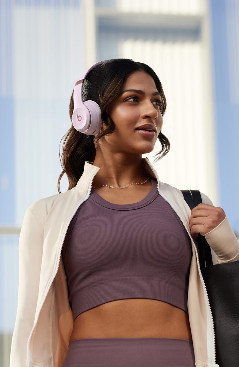 Beats by Dr. Dre<sup>™</sup> Solo 4 Wireless Headphones, Alternate, color, Cloud Pink