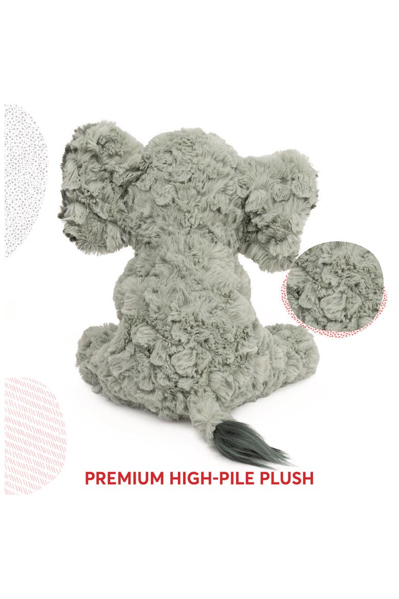 Elephant Plush Toy, Alternate, color, NO COLOR