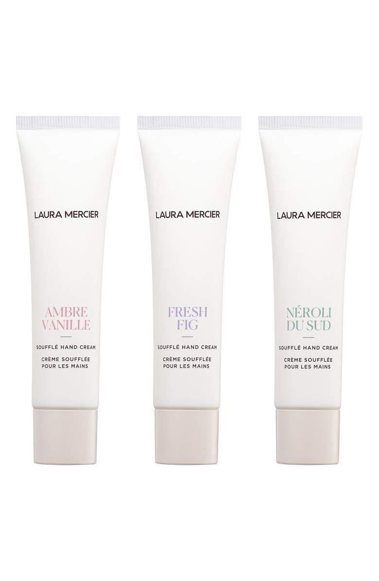 Laura Mercier Decadent Dreams Souffle Hand Cream Trio (Limited Edition) $68 Value, Alternate, color, 