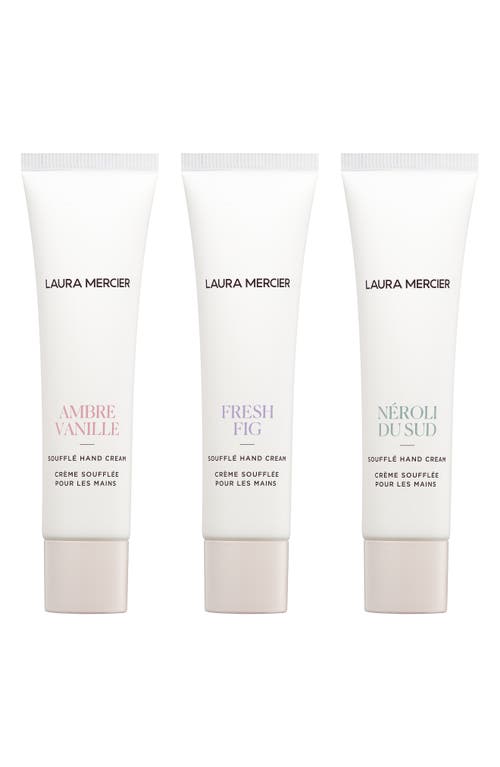 Laura Mercier Decadent Dreams Souffle Hand Cream Trio (limited Edition) $68 Value