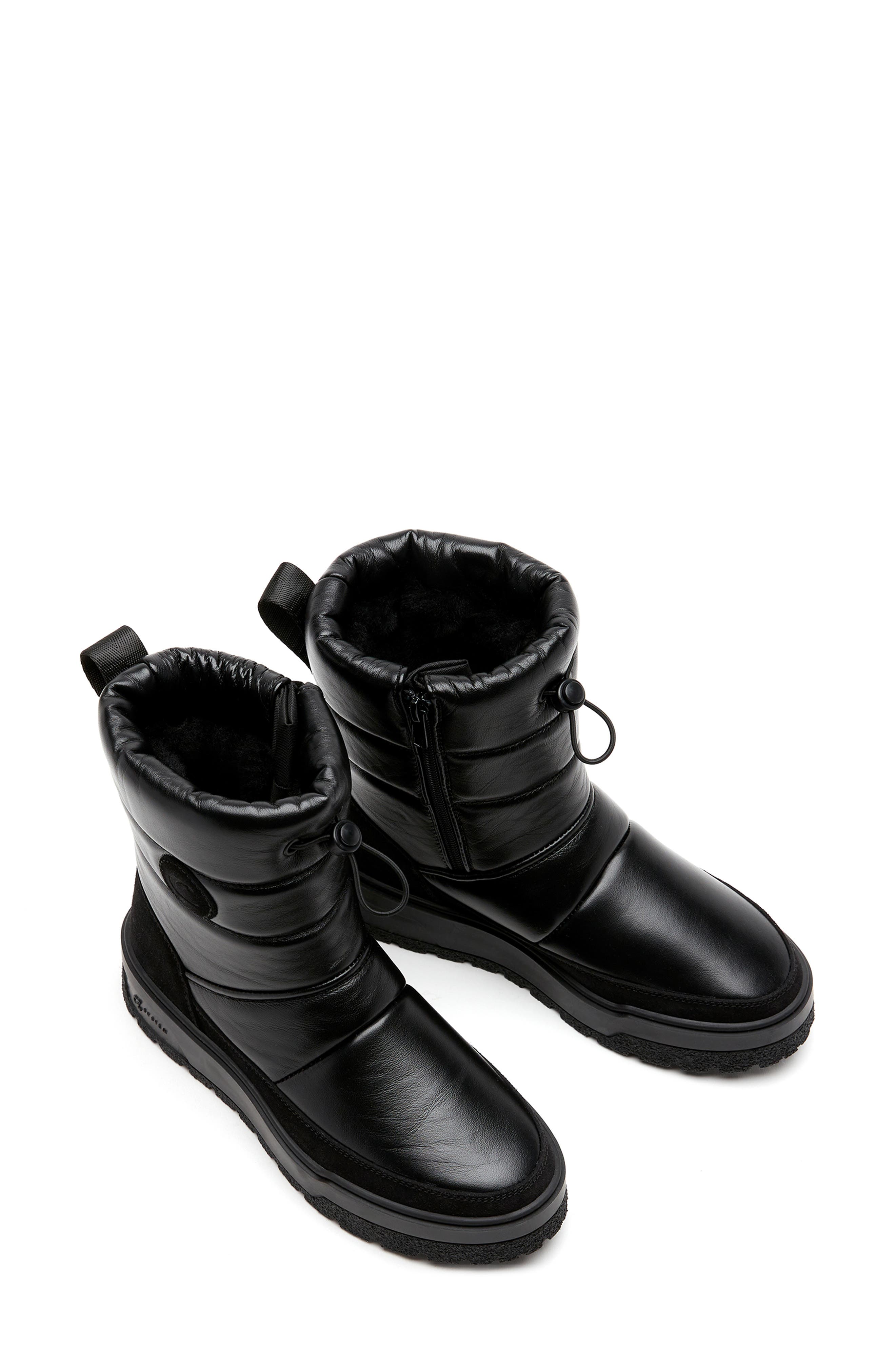 La Canadienne Eric Water Resistant Boot, Alternate, color, Black Leather