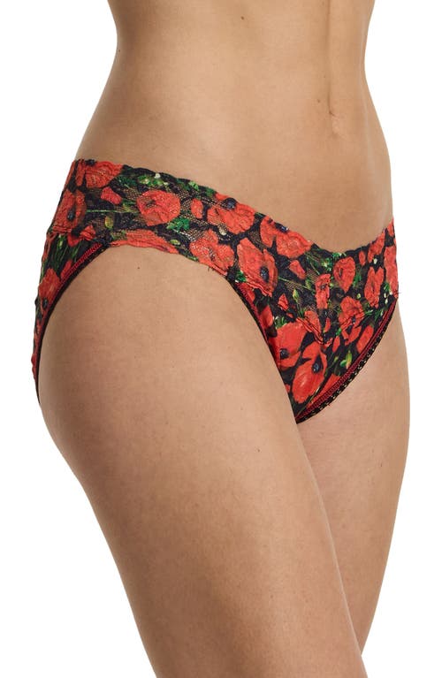 Hanky Panky Lace Vikini In Black